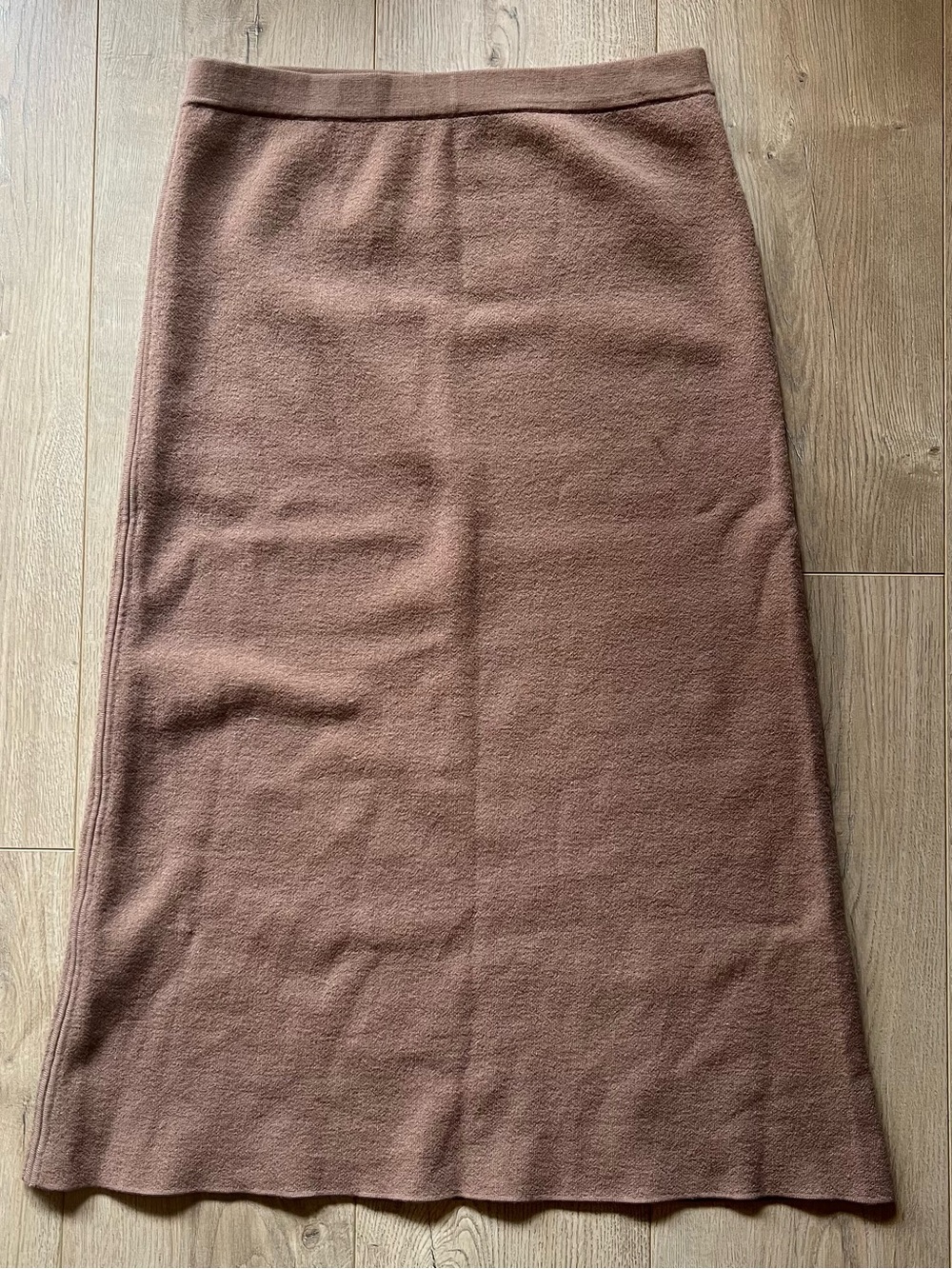 Toteme Brown Maxi Knit Skirt